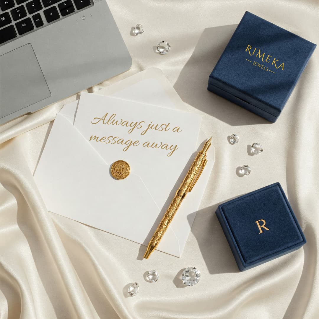 Luxury jewelry consultation at Rimeka Jewels