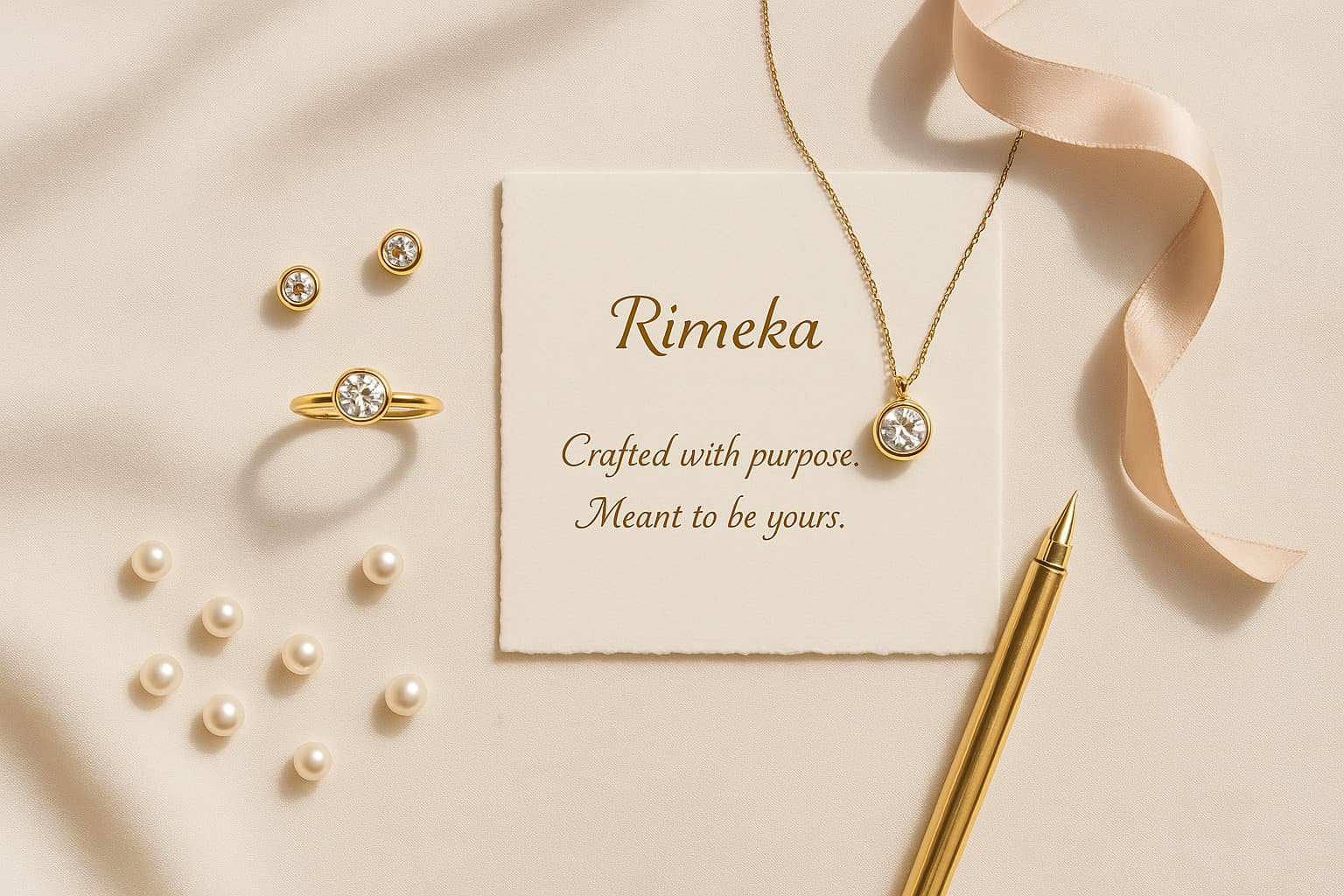 Beautiful lab-grown diamond jewelry display