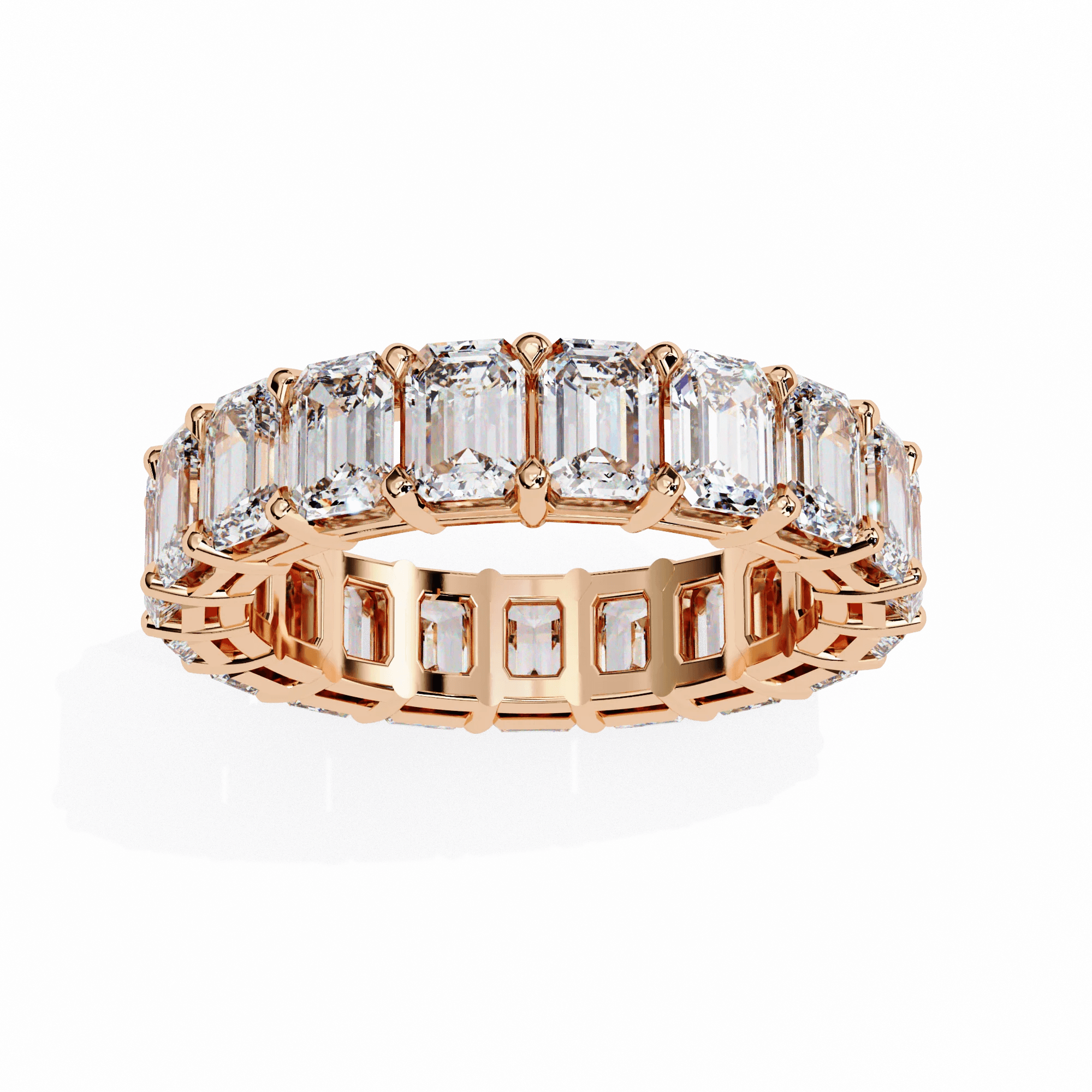 Emerald cut diamond ring by Rimeka Jewels