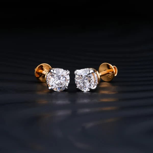 Lustre Round Studs