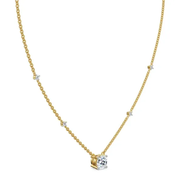 Solitaire Glow Necklace