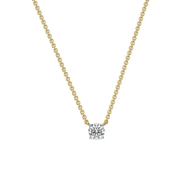 Pure Solitaire Necklace