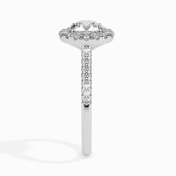 Queen-inspired round diamond ring by Rimeka